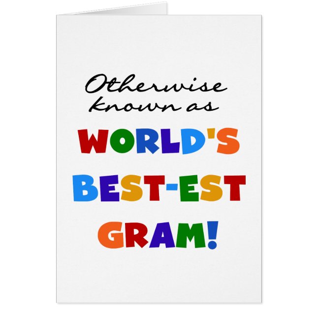 Autrement connu en tant que cadeaux de gramme du M (Devant)