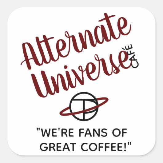 Autres autocollants Universe Café (Devant)