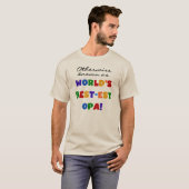 Autres T-shirts et cadeaux Opa (Devant entier)