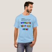 Autres T-shirts et cadeaux Opa (Devant entier)