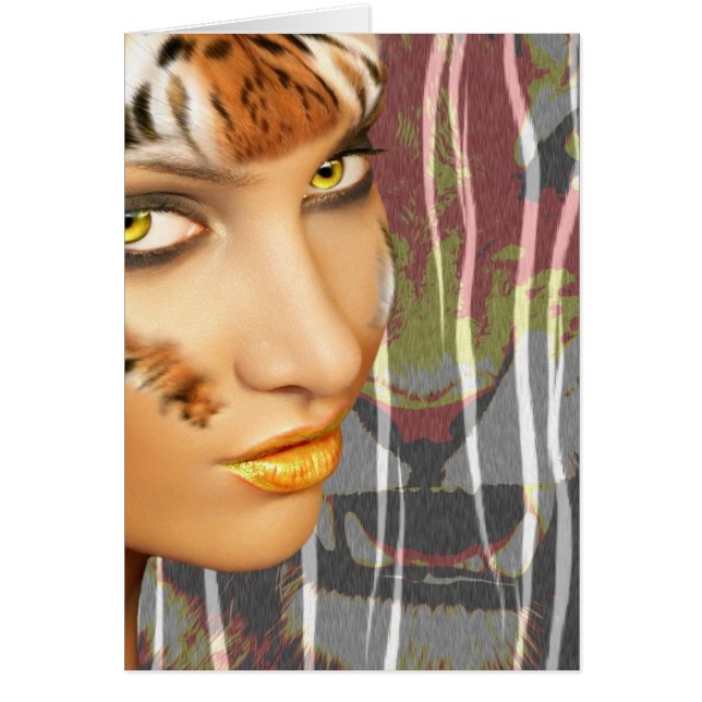 Autres Tiger Female Thérienne art, maquillage éton (Devant)