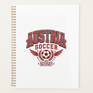 Autriche Football 2026 Football Gras Pays Typograp
