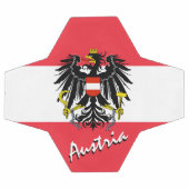 Autriche Football & drapeau autrichien / Sports (Plat)