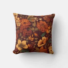 Autum brown season flower floral Beauty Interior Kussen