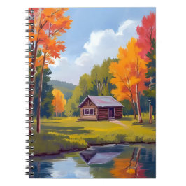 Autumn Abode Lakeside Cottage Notitieboek