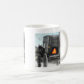 Autumn Amish Buggy Koffiemok (Voorkant rechts)