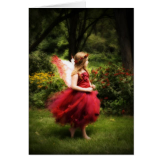 Autumn Angel Card