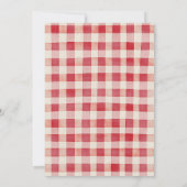 Autumn Apple Pie Baby shower Kaart (Achterkant)