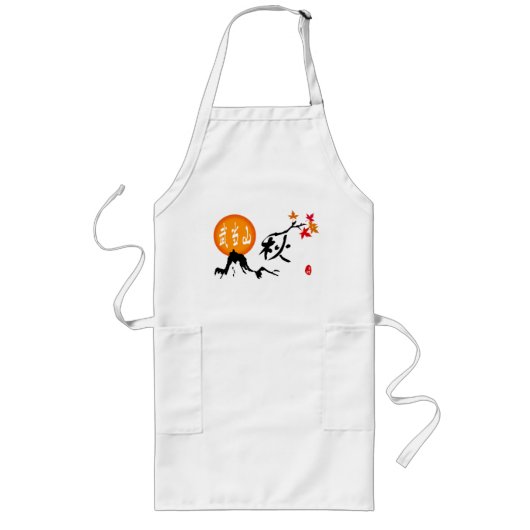 Autumn Apron Lang Schort (Voorkant)