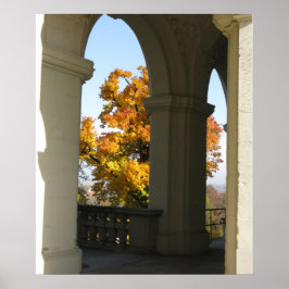 Autumn Archway Poster