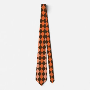 Autumn Argyle Stropdas