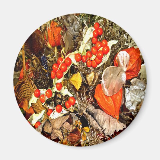 AUTUMN ARRANGEMENT ~ Magnet Magneet (Voorkant)