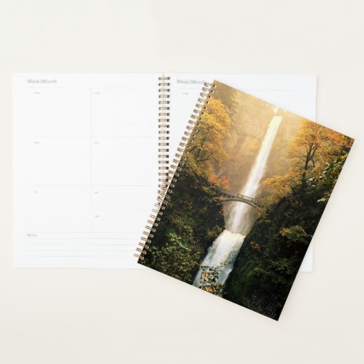 Autumn at Multnomah Falls (Devant avec enveloppe)
