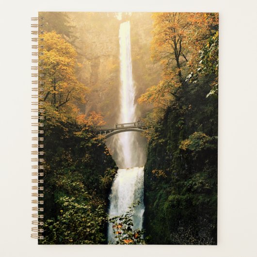 Autumn at Multnomah Falls (Devant)