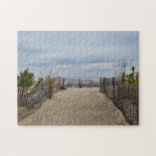 Autumn at the Beach Puzzle Legpuzzel (Horizontaal)