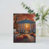 Autumn Backyard Briefkaart (Staand voorkant)
