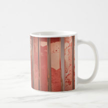 Autumn Bamboo Fence Mug - Japanese Elegance