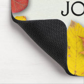 Autumn Banner Personaliseerd Muismat (Hoek)