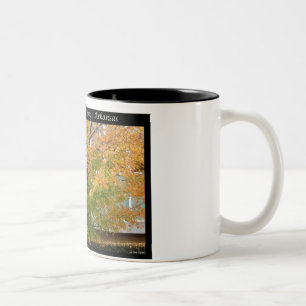 Autumn Beauty Hot Springs, Arkansas Apparel Gifts Tweekleurige Koffiemok