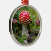 Autumn Beauty Metalen Ornament (Rechts)