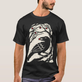 Autumn Berries Bird Print Essential T-shirt