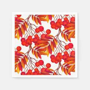 Autumn Berries Napkins Servetten