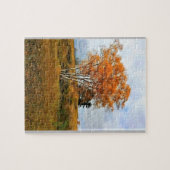 Autumn bij Lake Michigan Legpuzzel (Horizontaal)