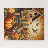 Autumn Birdhouse Puzzle (Horizontal)