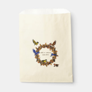 Autumn Birds Bedankzakje