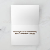 "AUTUMN BIRTHDAY" OP U TOE KAART (Binnen)