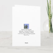 AUTUMN    (blanco kaart) Kaart (Achterkant)