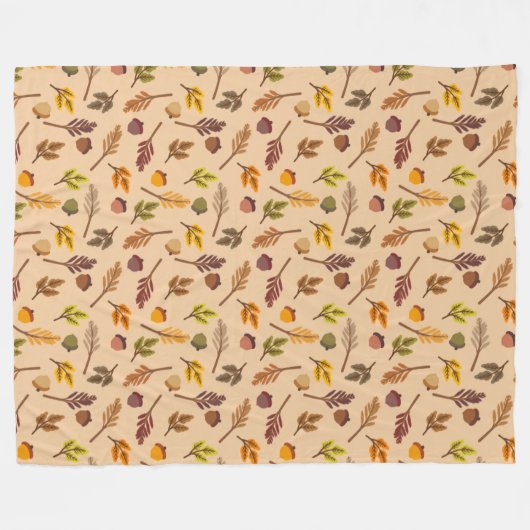 Autumn Blanket Fleece Deken (Voorkant (Horizontaal))