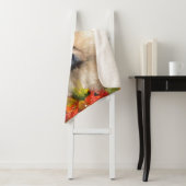 AUTUMN BLISS chow - Designer sherpa couverture 3 d (En situation)