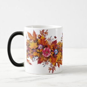 Autumn Bloom Magic - Kleur Morphing Bloemen Mok
