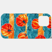 Autumn Blue Pumpkin iPhone Case Mate (Achterkant (horizontaal))