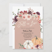 Autumn Bohemian Modern Arch Herfst in Liefde Kaart (Voorkant)