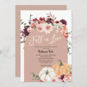 Autumn Bohemian Modern Arch Herfst in Liefde Kaart (Voorkant / Achterkant)