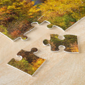 Autumn-boomlandschap, Maine Legpuzzel (Zijkant)