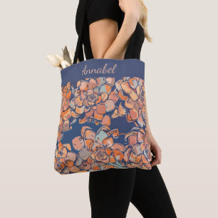 Autumn Botanicals in de "Earthy Neutrals" en "Navy Draagtas