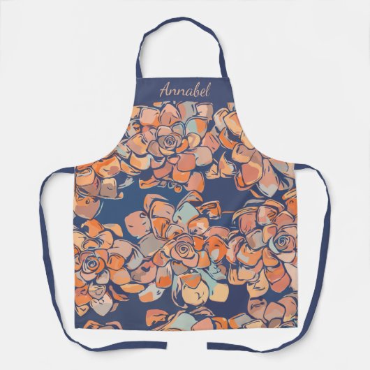 Autumn Botanicals in de "Earthy Neutrals" en "Navy Schort (Voorkant)