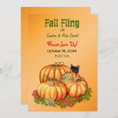 Autumn Bounty Herfst Fling Kaart (Voorkant / Achterkant)