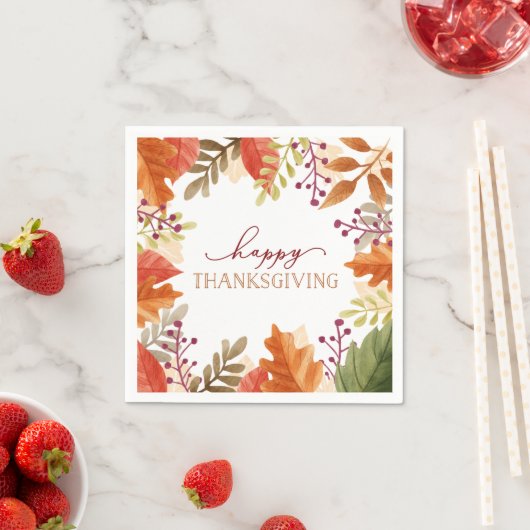 Autumn Bounty | THANKSGIVING Servetten (Insitu)