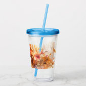 Autumn Bouquet Acryl Drinkbeker (Achterkant)