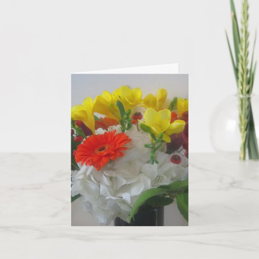 Autumn Bouquet Kaart (Voorkant)