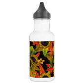 Autumn bouquet op zwart waterfles  (Links)