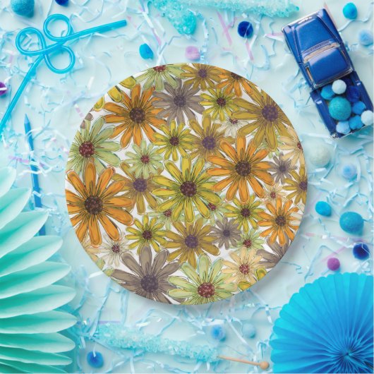 Autumn Bouquet Paper Bord (Feest)