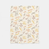 Autumn Branches Fleece Deken (Voorkant)