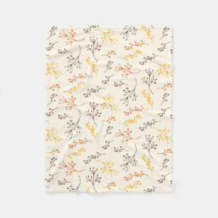 Autumn Branches Fleece Deken