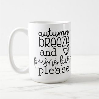AUTUMN BREEZE EN PUMPKINS PLEZIER KOFFIEMOK