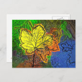 AUTUMN BRIEFKAART (Voorkant / Achterkant)